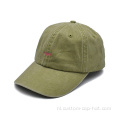 Unisex 6 paneel washoed met katoenen papa hoed